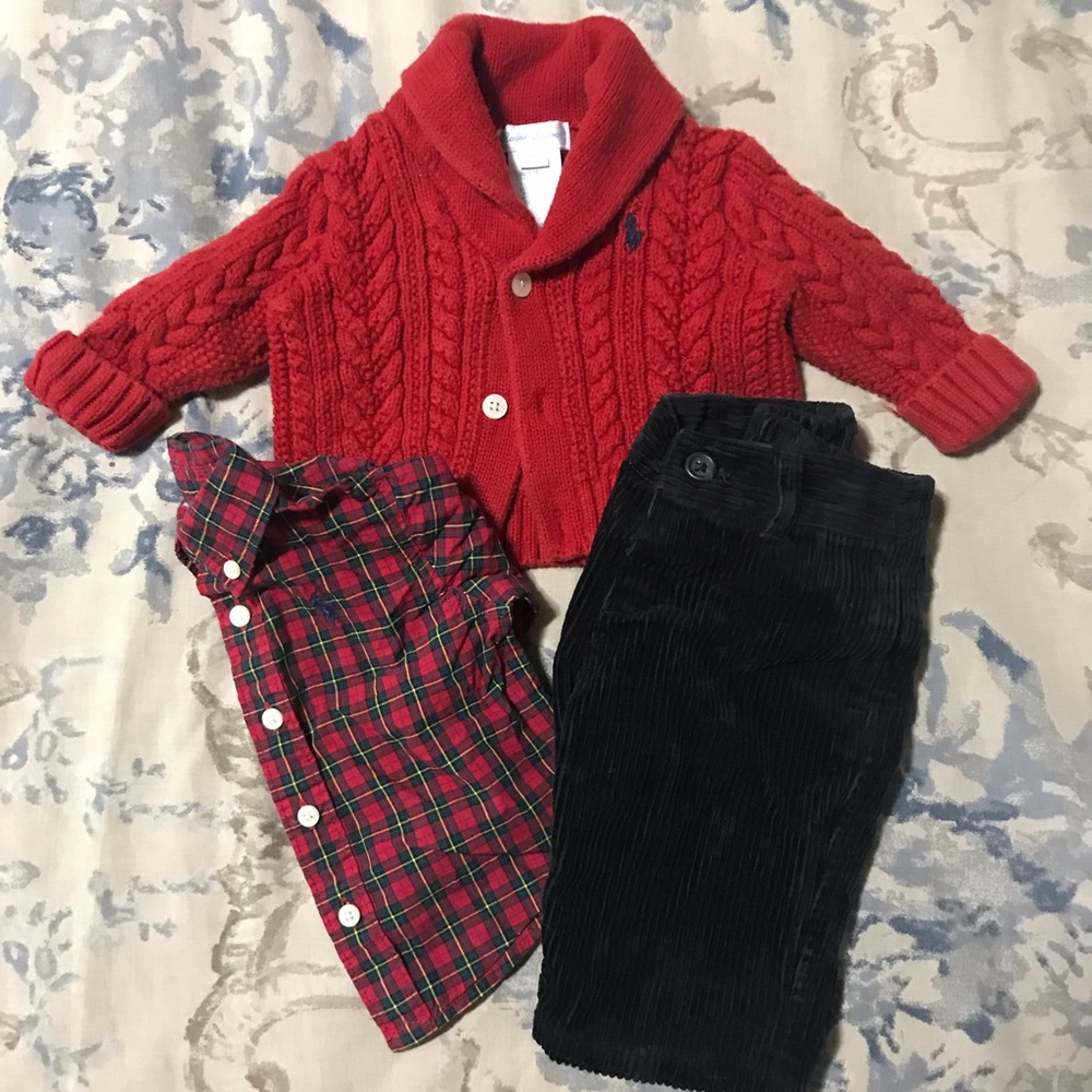 Ralph Lauren and Guess Baby Boy Clothes